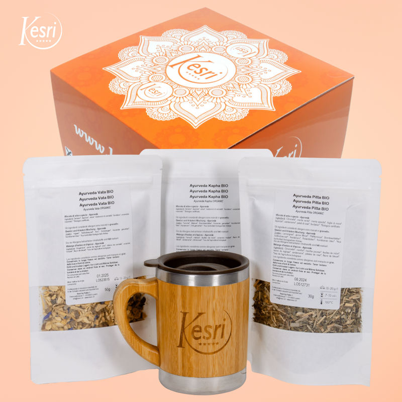 Ayurveda Herbal Tea Set + Limited Edition Cup (free)
